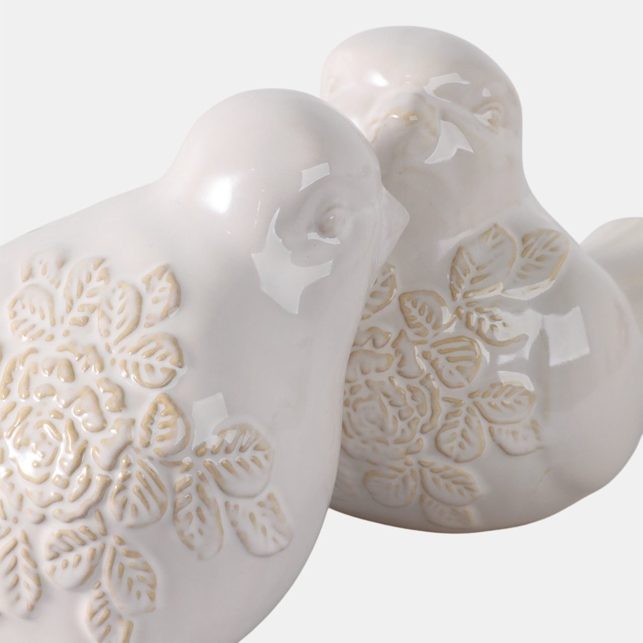 Fernrun Set Of 2 Ivory Garden Statuary 6 (In) - Image 3