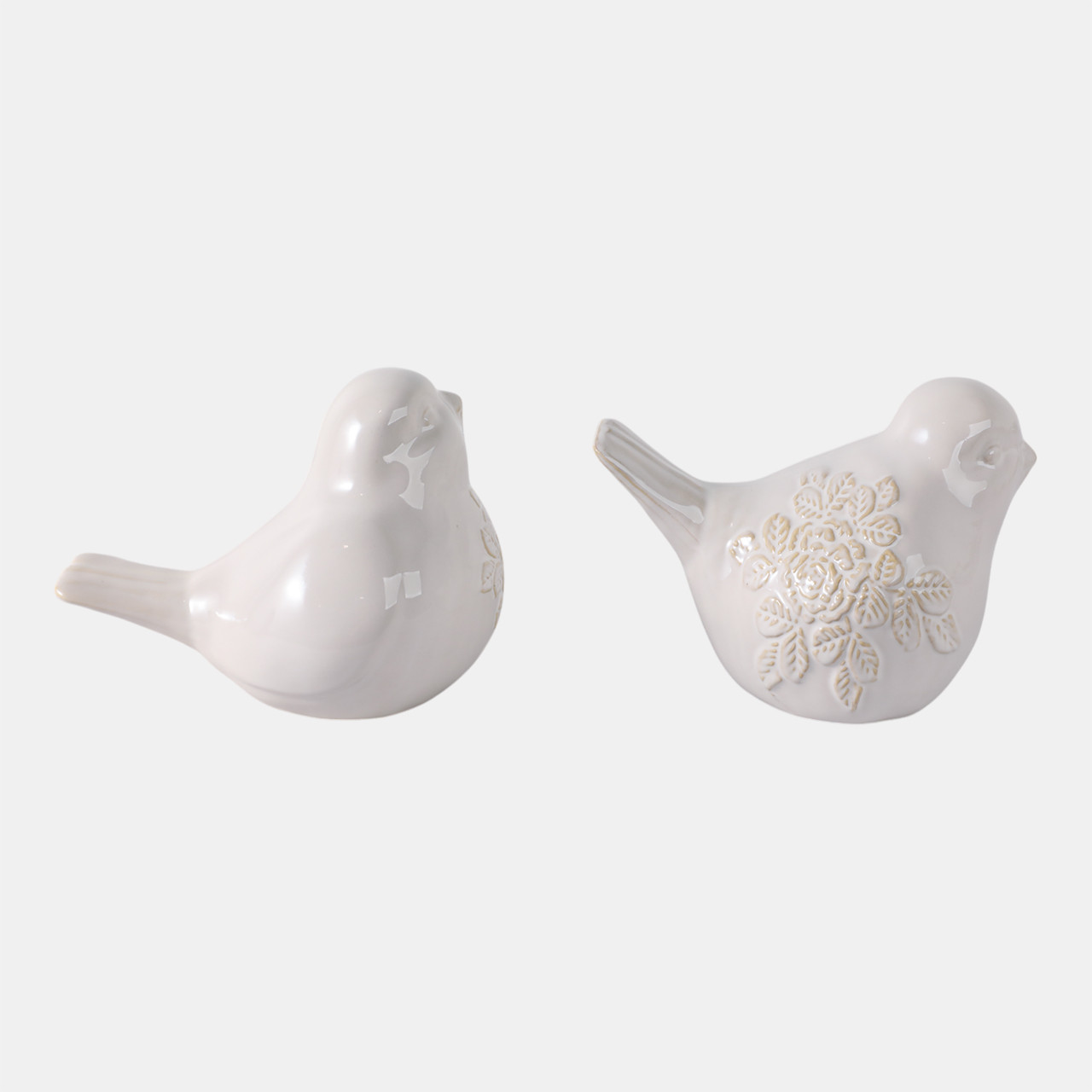Fernrun Set Of 2 Ivory Garden Statuary 6 (In) - Image 4