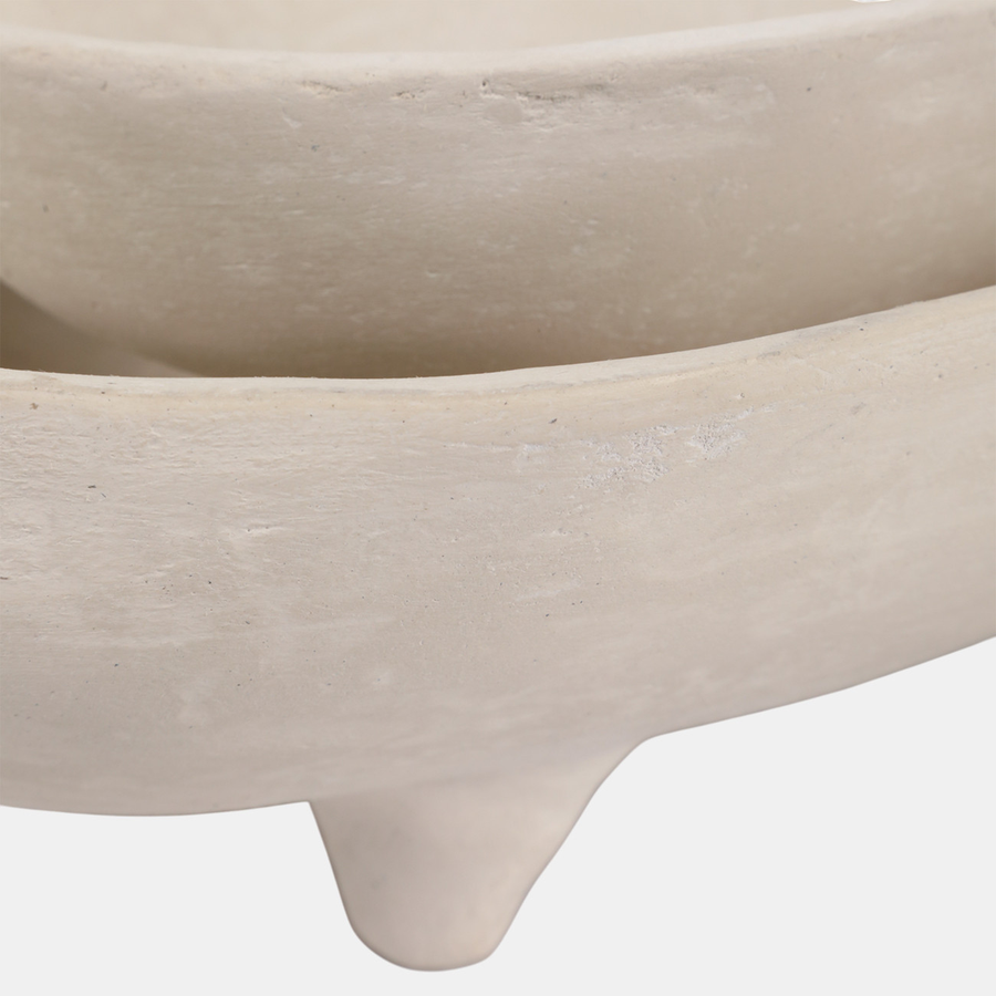 Flemmingmoor Set Of 2 Ivory Bowls 5 (In) - Image 7