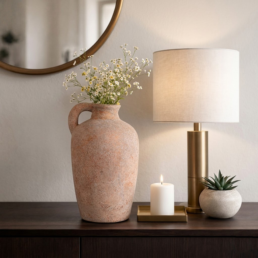 Bentonrose Gold Vase 17 (In) - Image 4