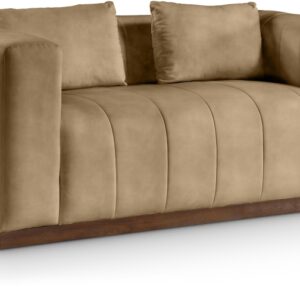 Mallina 67" Vegan Leather Upholstered Loveseat