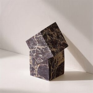 Quad Marble Decorative Cube
