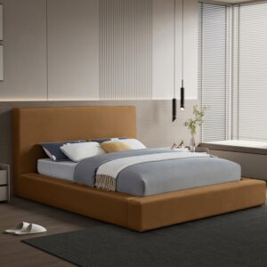 Dorian Velvet Upholstered Bed